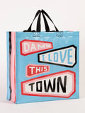 Damn I Love This Town - Shopping Tote