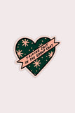 Group Chat Heart Vinyl Sticker