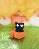 Cinder the Cat Air Dry Clay Kit | Halloween DIY Craft