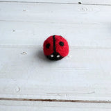 Felt Ladybug (one)