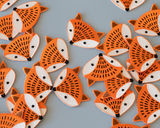 Cute Mini Fox Iron-On Patch