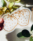 Strawberries Suncatcher