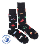 Men's Canada Icons Socks: Men's 7 - 12