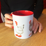 Hens Wearing Slippers Mug