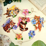 Fairy Cats Paper Garland