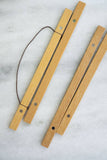 Magnetic Wooden Print Hangers 8"