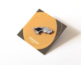 Everything is Fine! Crow Enamel Pin