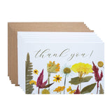 Yellow Flower Thank You Note Card Set