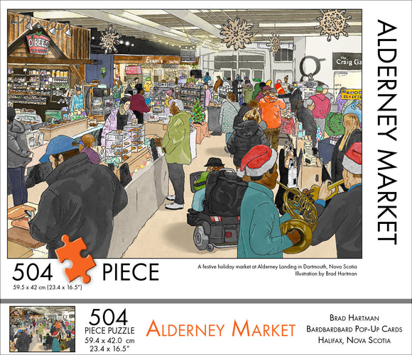 Alderney Market 504 Piece Puzzle