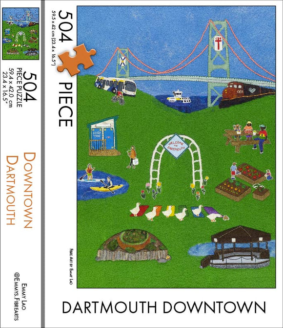 Downtown Dartmouth 504 Piece Puzzle