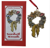 Wooden Ornament with Illustrated Envelope