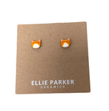 Ceramic Cat Earrings