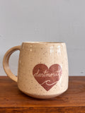 Dartmouth Heart Handthrown Mug