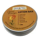 Sweet Orange Honey Lotion Bar