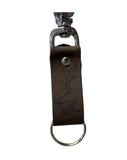 Leather Latch Key Chain