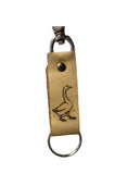Leather Latch Key Chain