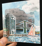 Purdy's Wharf Pop-Up Card