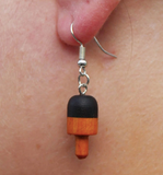 Small Lobster Buoy Earrings