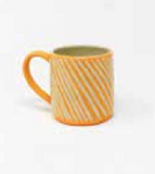 Striped Ceramic Mug