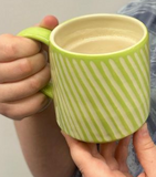 Striped Ceramic Mug