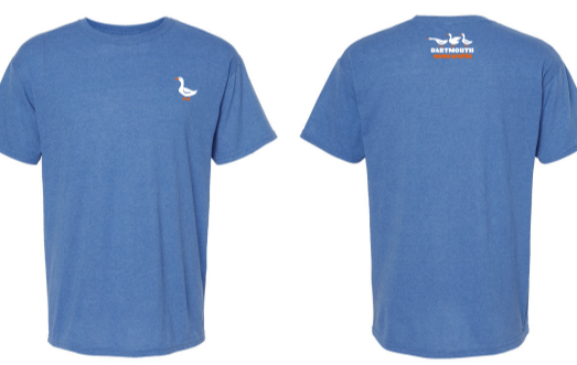 Unisex Crew Neck Goose T-Shirt (Heather Royal) *FINAL SALE* LARGE ONLY