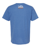 Unisex Crew Neck Goose T-Shirt (Heather Royal) *FINAL SALE* LARGE ONLY
