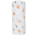 Peaches Muslin Swaddle