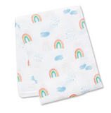 Rainbow Sky Muslin Swaddle