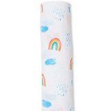 Rainbow Sky Muslin Swaddle