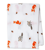Forest Friends Muslin Swaddle