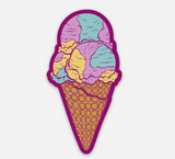 Moon Mist Ice Cream Vinyl Sticker