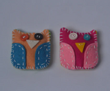 Itty Bitty Owl DIY Felt Sewing Kit