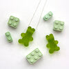 Glass Gummy Bear Necklace
