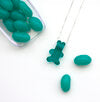 Glass Gummy Bear Necklace