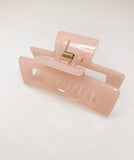 Glossy Medium Hair Claw Clip *Pink