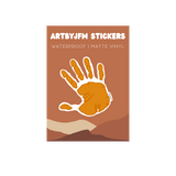 Orange Every Child Matters Vinyl Sticker