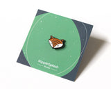 Fox Enamel Pin