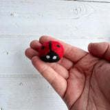 Felt Ladybug (one)