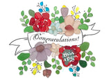 Congratulations Sea Glass Greeting Card
