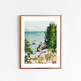 Blackbrook Wild Strawberries print: 8.5 x 11"