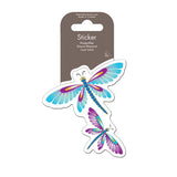 Dragonflies Vinyl Sticker