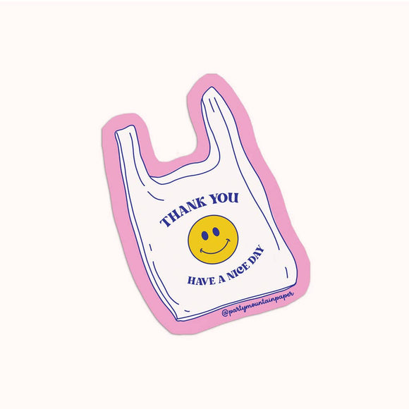 Thank You Bag Sticker *FINAL SALE*
