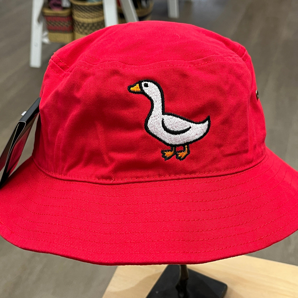 Goose Bucket Hat - Red – Trainyard Store
