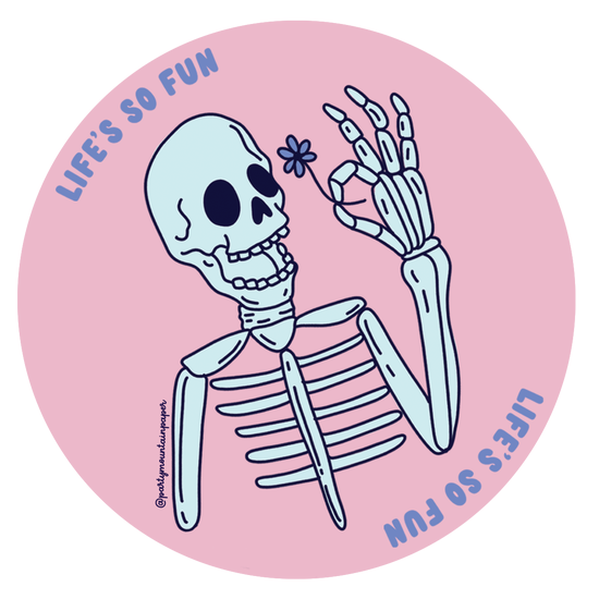 Life's So Fun Vinyl Sticker