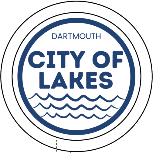City Of Lakes Round Magnet