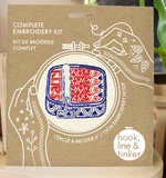 Sardines DIY Embroidery Kit