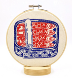 Sardines DIY Embroidery Kit