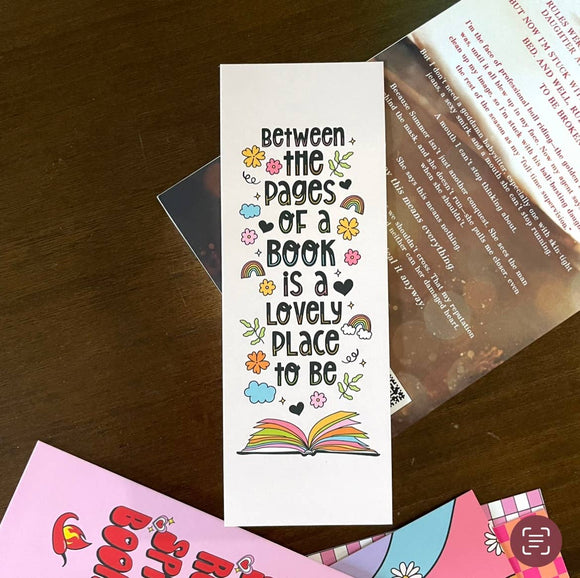 Between The Pages of A Book Bookmark