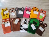 Felt Hand Puppets - Assorted