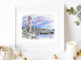 Peggy's Cove 5x7" Art Print